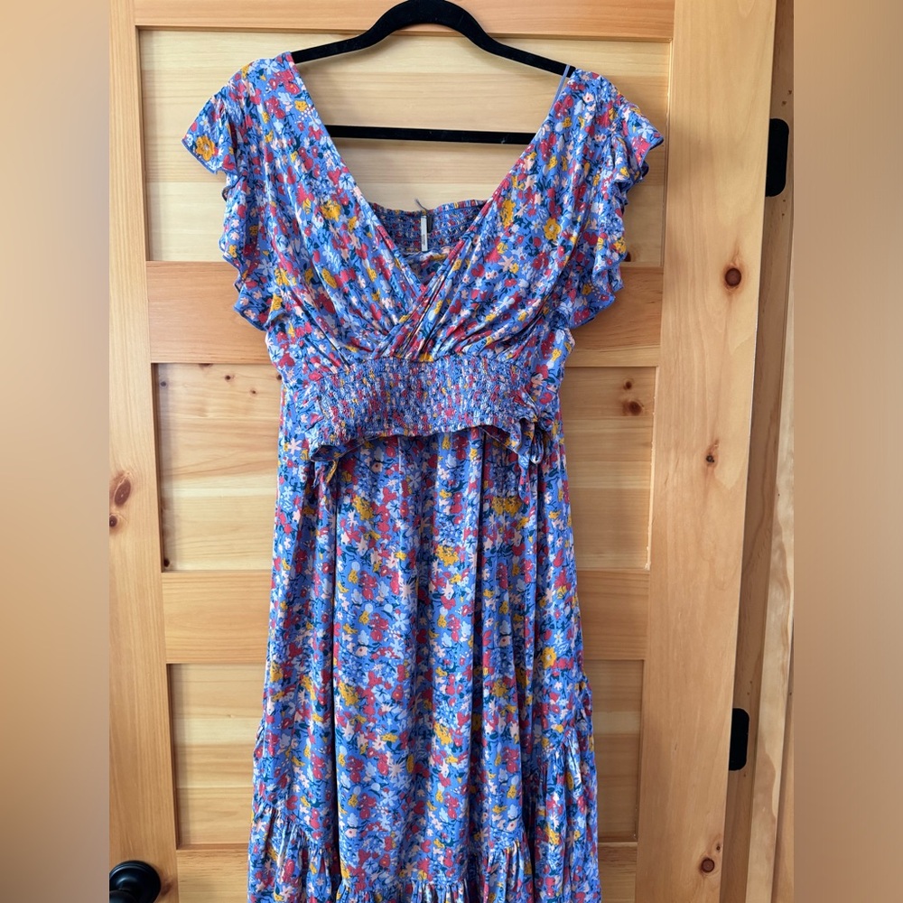 Free People Floral XS Two Piece Dress
